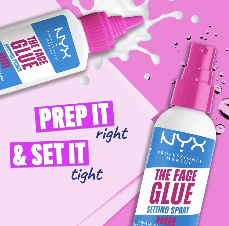 NYX Professional Makeup The Face Glue Setting Spray 60 ml