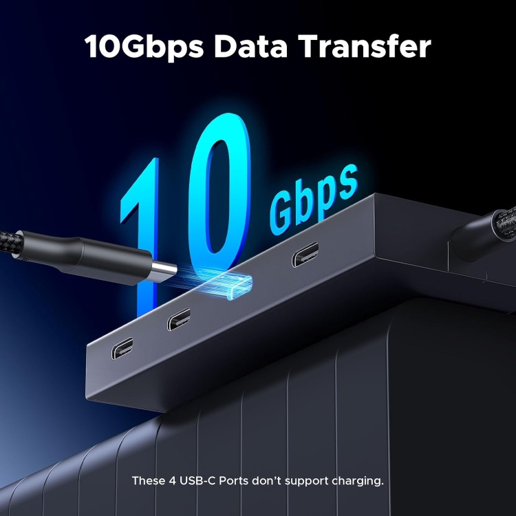  UGREEN 55334 5-IN-1 USB-C HUB USB-C TO 4XUSB-C 3.2 HUB WITH PD