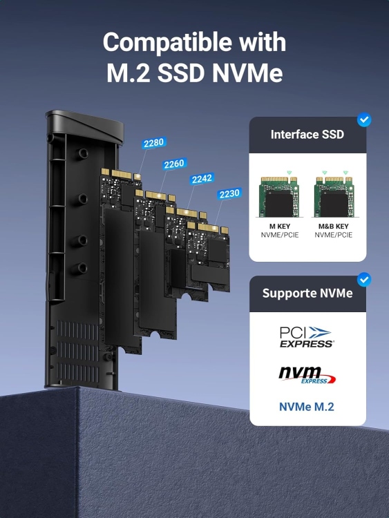  UGREEN 35267 M.2 NVME SSD ENCLOSURE