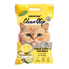 Clean Step lemon Flavour Mineral Cat Litter5L