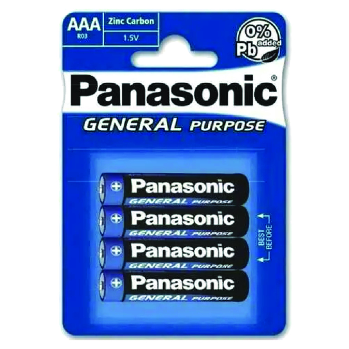  4 بطاريات الكلاين Panasonic AAA