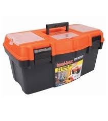 صندوق عده تركي اسود برتقالي