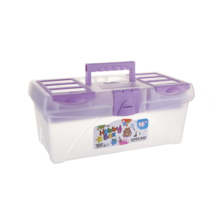 صندوق عده شفاف ثقيل 16