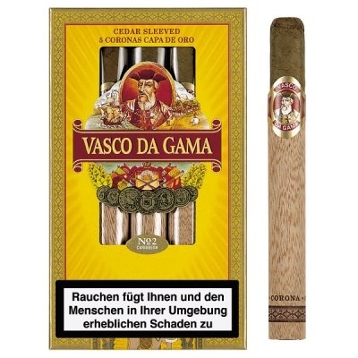VASCO DA GAMA No.2  CARIBBEAN - CORONAS CAPA DE ORO  Cigar 