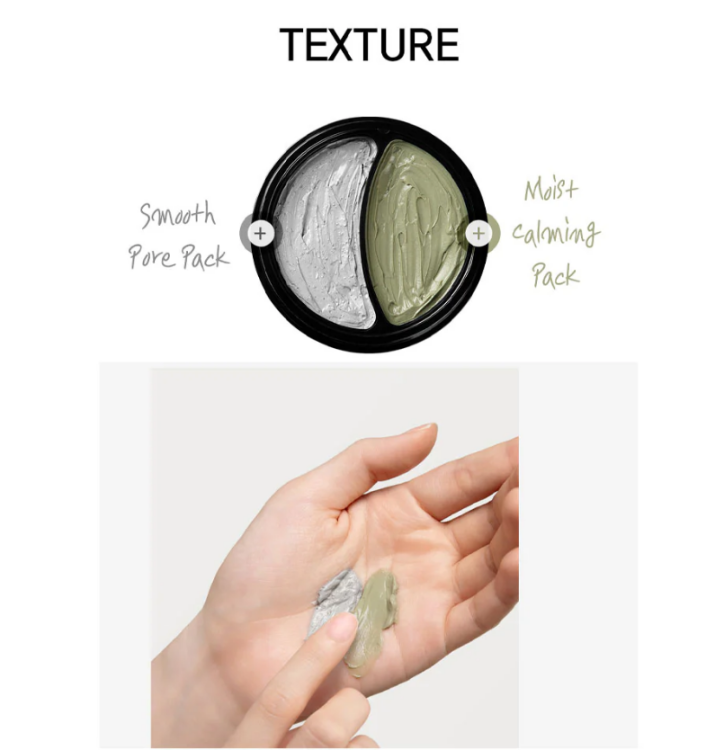 Nacific, Half & Half Clay Pack