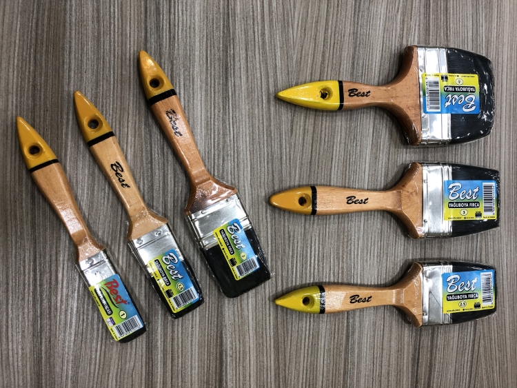 فراشي دهان تركي يد خشب