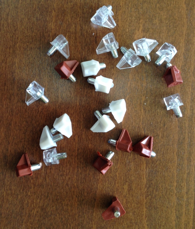 طبعه رف صغيره (شفاف, بني, ابيض) صيني