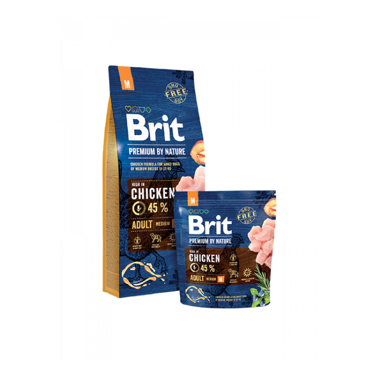 بريت بريميوم – طعام جاف للكلاب الصغيرة (متوسطة الحجم)