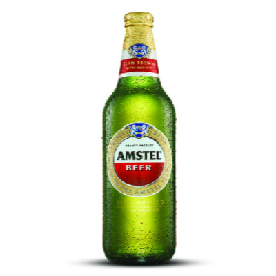 AMSTEL LAGER BOTTEL 500ML