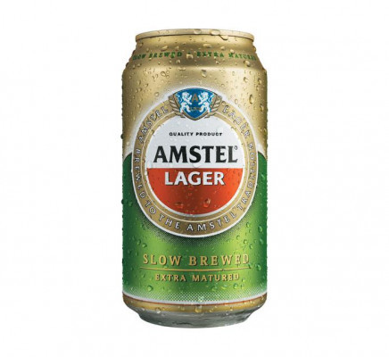 AMSTEL LAGER CAN 330ML