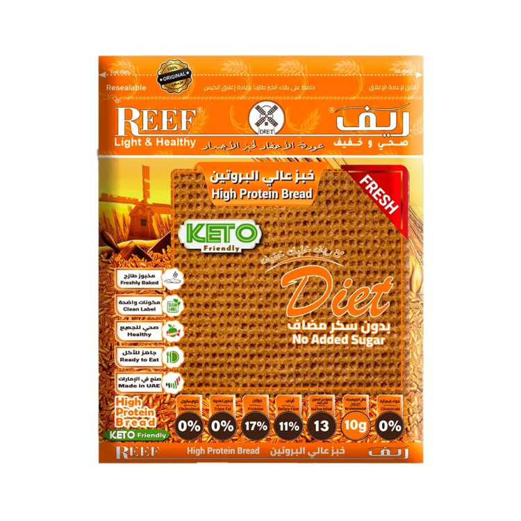 الريف خبز عالي البروتين