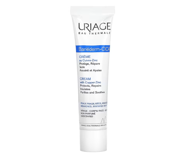 Uriage, Bariederm Cica Repairing Cream With CU-ZN