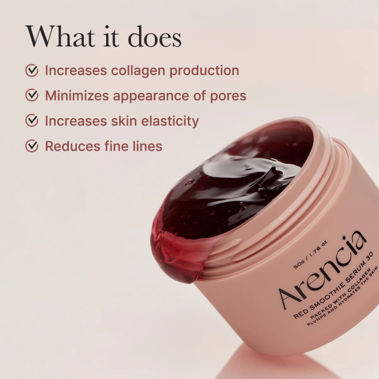 Arencia Fresh Red Smoothie Serum سيروم التوت الأحمر الفاخر