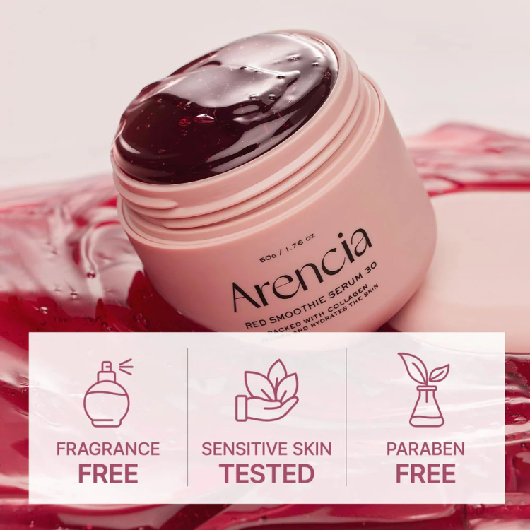 Arencia Fresh Red Smoothie Serum سيروم التوت الأحمر الفاخر