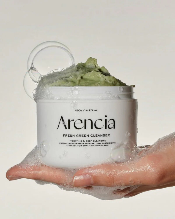 Arencia - Fresh Green Rice Mochi Cleanser غسول البشرة بالموتشي