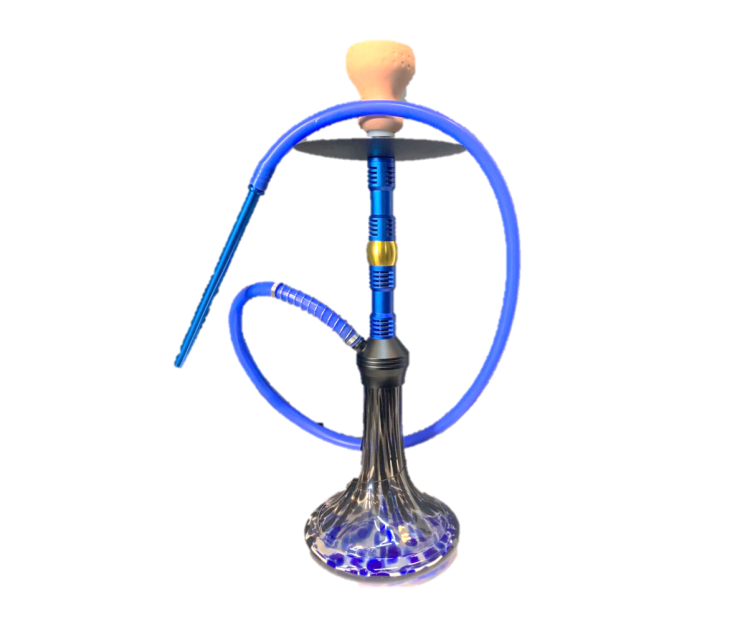 SHISHCO Deluxe  Hookah - Complete Set  - Blue Color 
