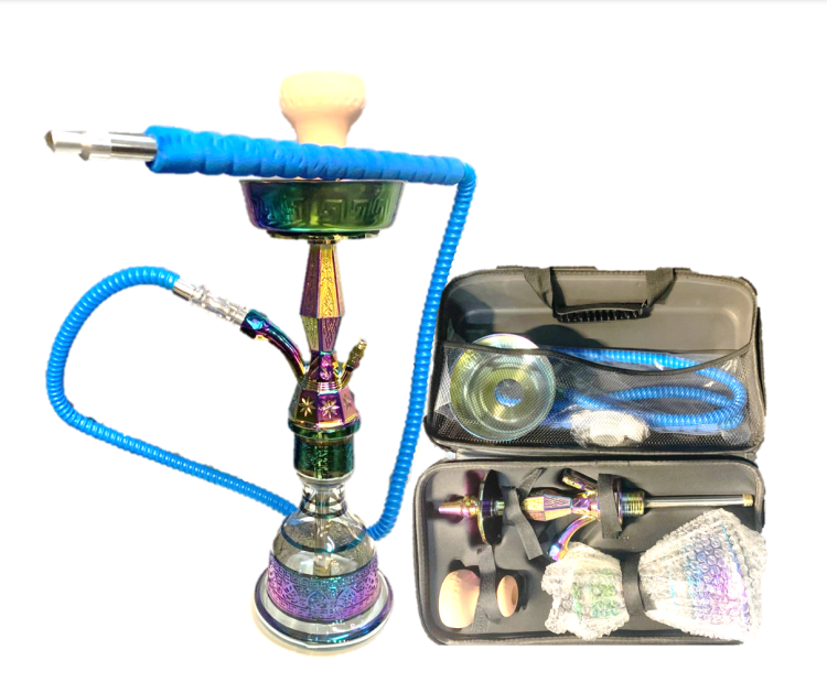 Black Hawk Hookah Set  - with Carry case 