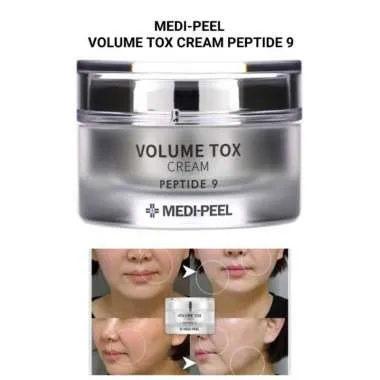  Medi-Peel Volume Tox كريم مرطب لمحاربة التجاعيد والخطوط وعلامات التقدم بالسن 