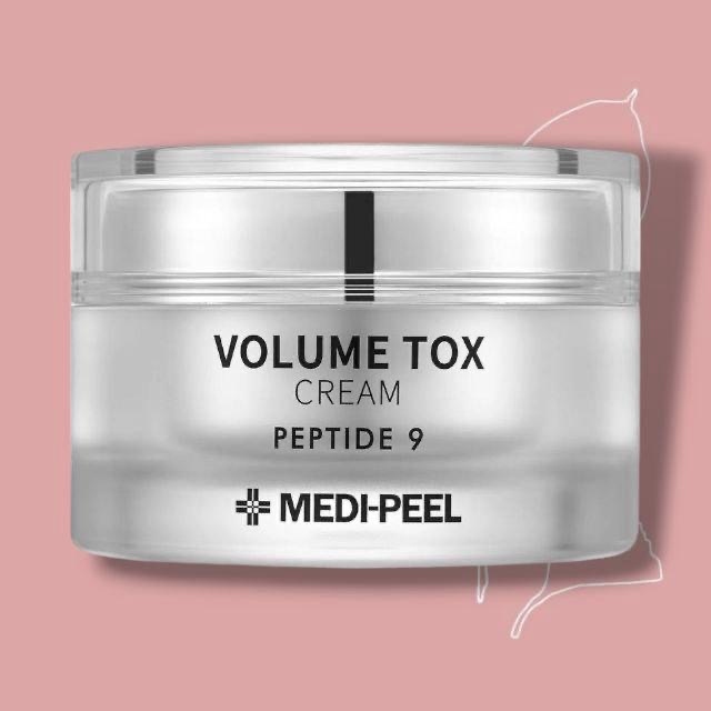  Medi-Peel Volume Tox كريم مرطب لمحاربة التجاعيد والخطوط وعلامات التقدم بالسن 