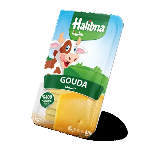 حليبنا جبنة جودا شرائح 150غم