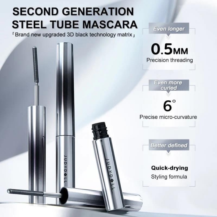 judydoll, 3d curling eyelash iron mascara - curly black