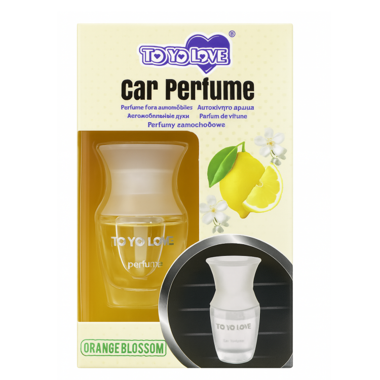 معطر السيارة ليمون وزهر
