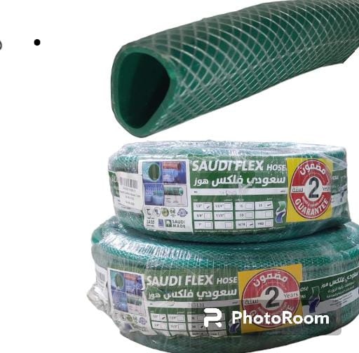 بربيج ماء سعودي اخضر كرستال شفاف طبقتين مع خيط 