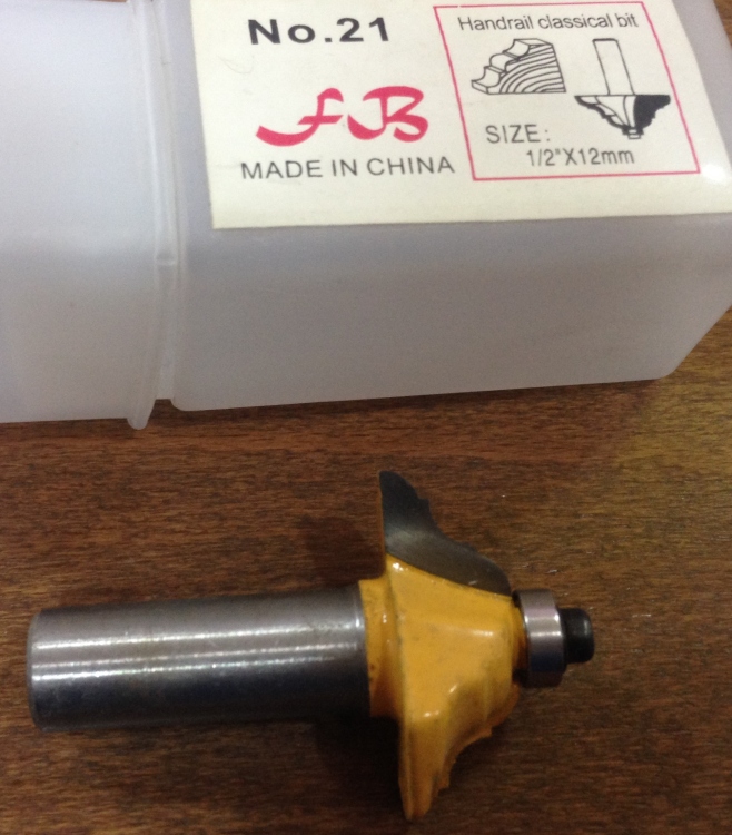 ضربه فرمايكه دبل أس handrail