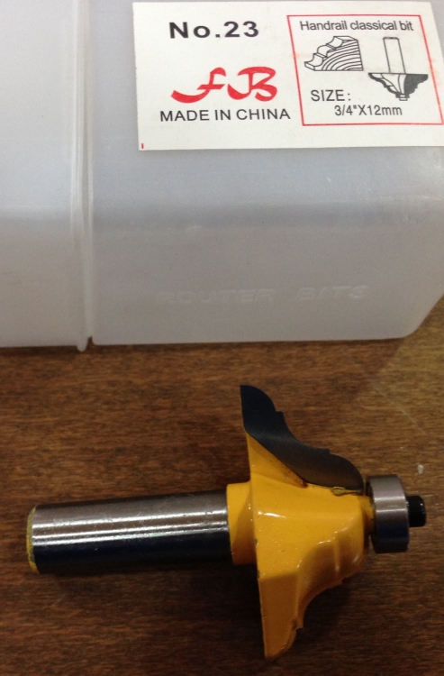 ضربه فرمايكه دبل أس handrail