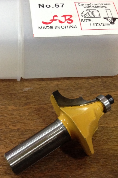 ضربه فرمايكه برمه ثنئيه كبيره + صغيره Curved round