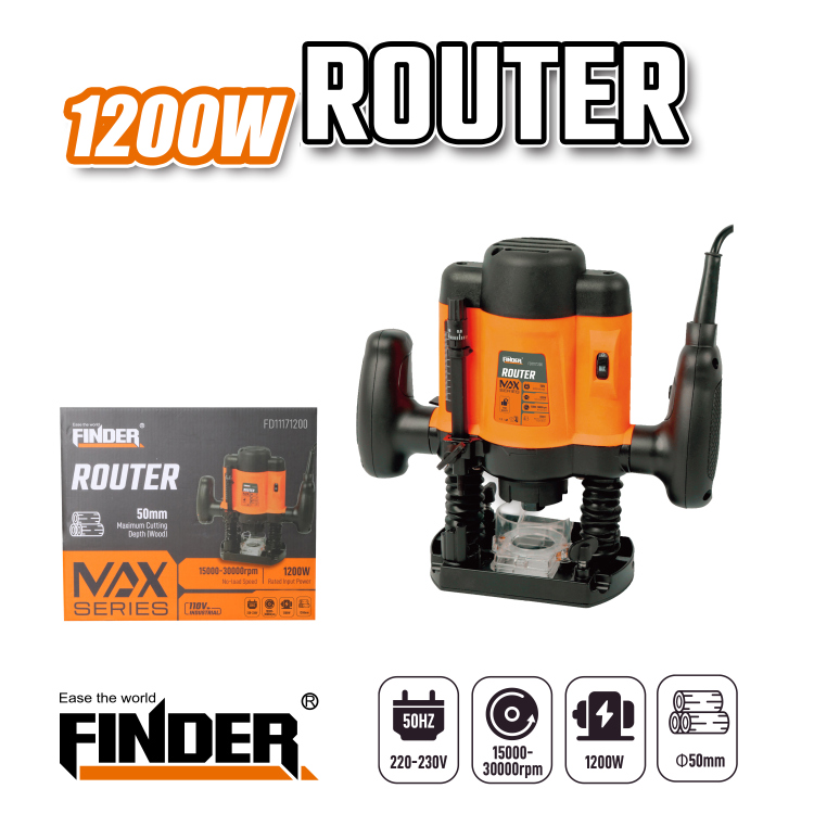 راوتر 50 مليمتر 1200 واط FD11171200  
