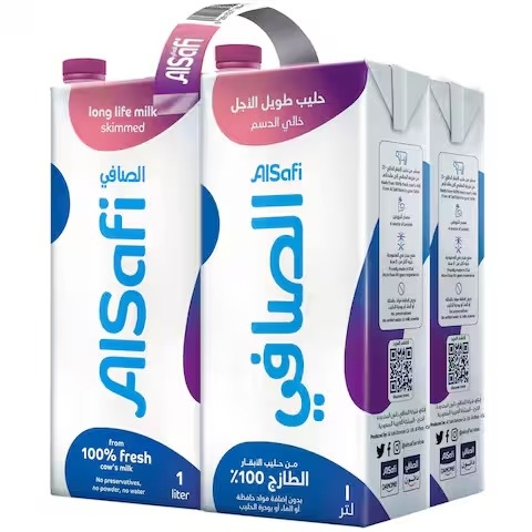 الصافي حليب 1 لتر *4