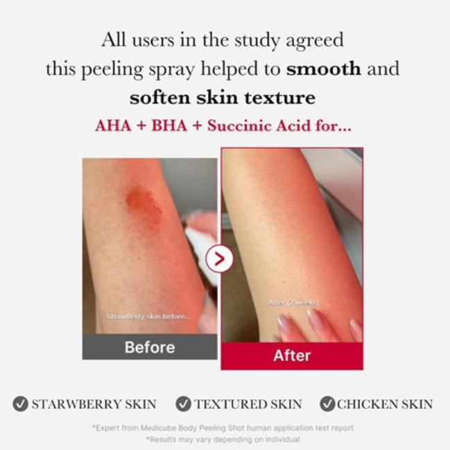 Medicube, Red Acne Body Peeling Shot 