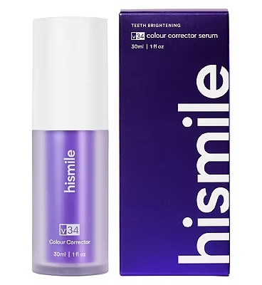 Hismile - teeth brightening color corrector serum 