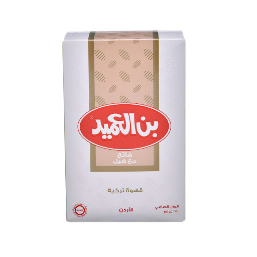 العميد قهوة وسط مع هيل 250غم