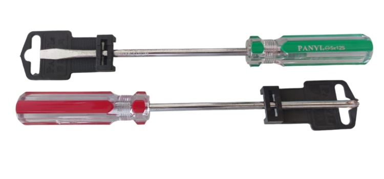 مفك يد احمر او اخضر