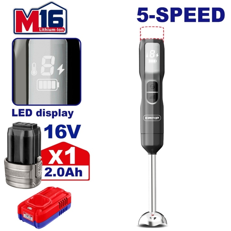 عرض (اشتري درل شحن 13 ملم 16 V 60N مع 2 بطاريه و شاحن عدد 3 ECDL16682  واحصل على بلندر طعام منزلي شحنEFN048K     16V  )