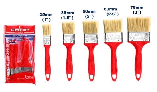 عرض ( اشتري 5  أطقم فراشي دهان 5 قطع واحصل ع 2 مجانا EPBH160501 )