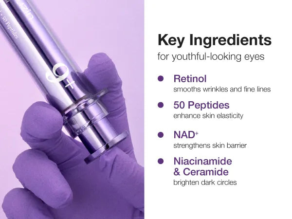 Numbuzin no.9 and retinol volume tox eye cream  كريم عيون بالريتنول 
