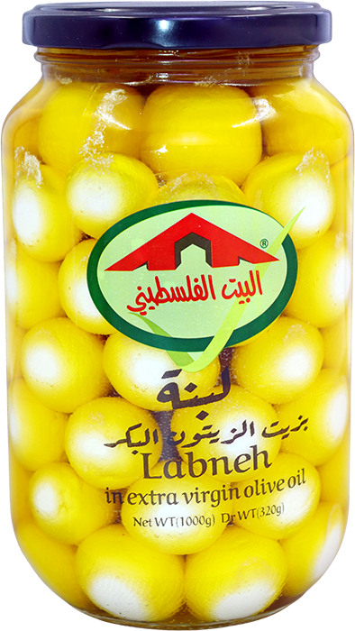 لبنة بزيت الزيتون البكر