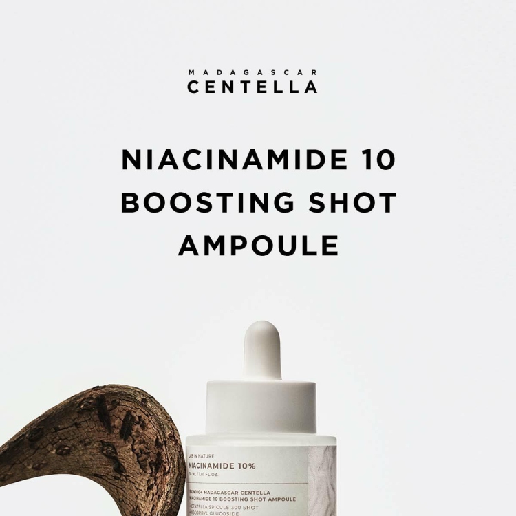 SKIN1004 Madagascar Centella Niacinamide 10 Boosting Shot Ampoule سيروم نياسنميد 10٪؜ 