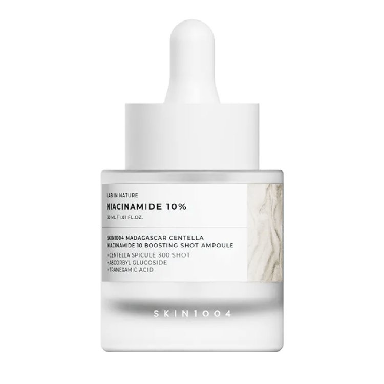 SKIN1004 Madagascar Centella Niacinamide 10 Boosting Shot Ampoule سيروم نياسنميد 10٪؜ 