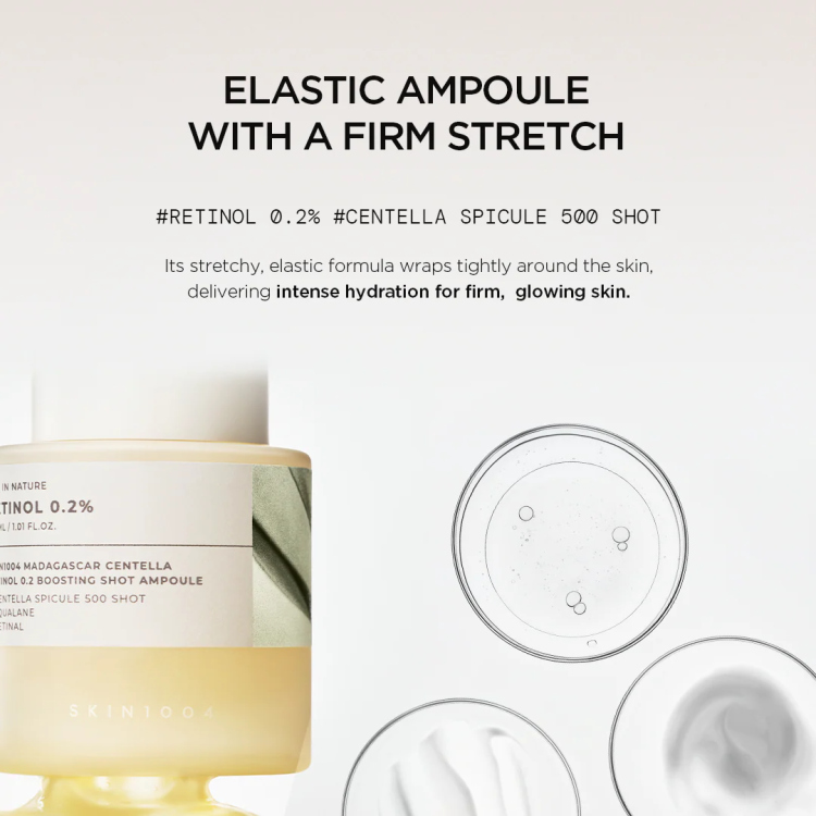 Skin1004 RETINOL 0.2% سيروم ريتنال و ريتنول مع السنتيالا 