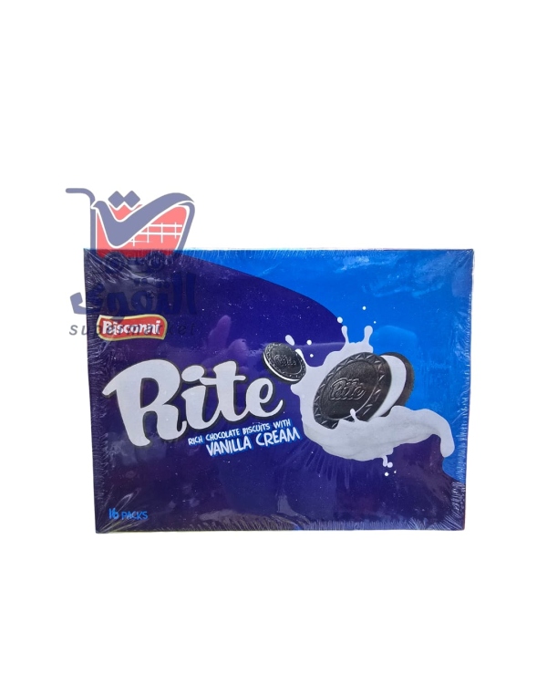 رايت بسكويت كريمي فانيلا 16 قطعة