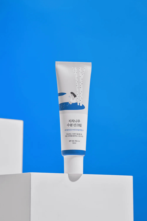round lab Birch Juice  Moisturizing Sun Cream واقي شمس راوند لاب