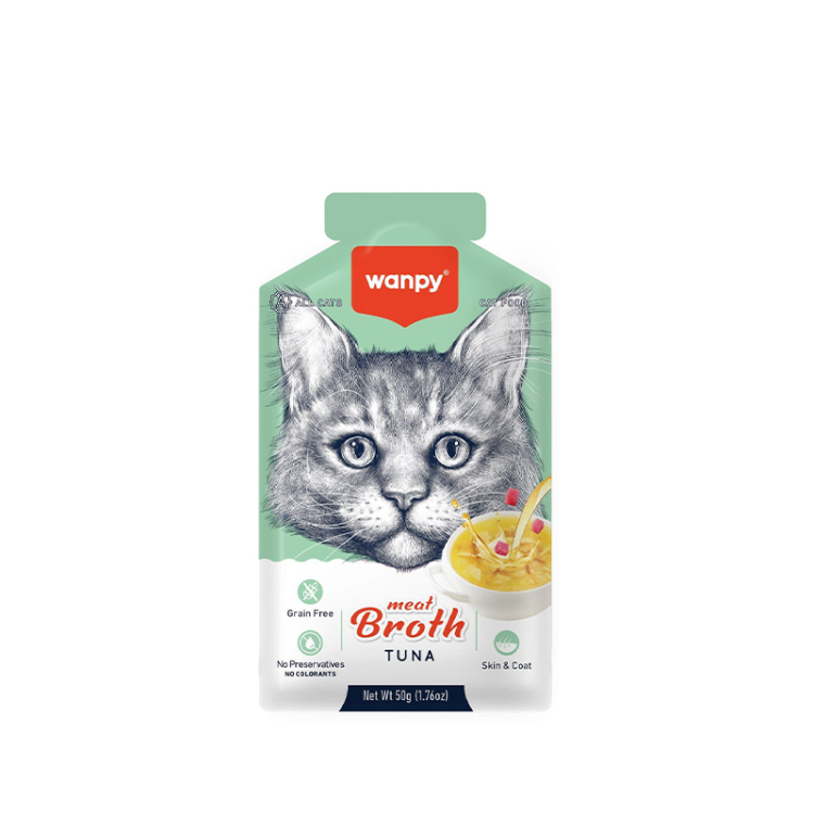 وانبي - مرق اللحم بالتونة للقطط