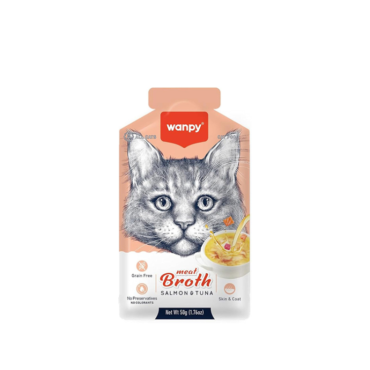 وانبي – مرق اللحم بالتونة للقطط