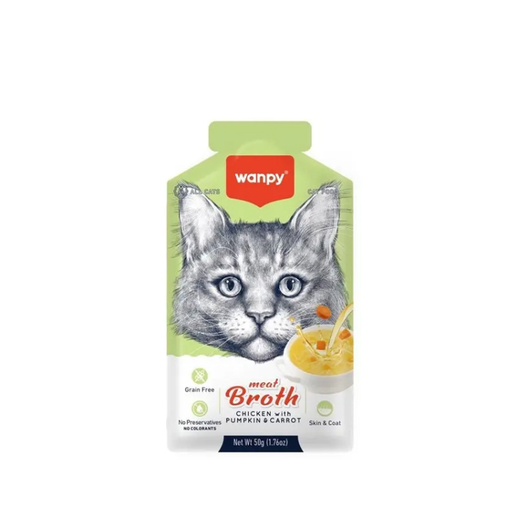 وانبي - مرق اللحم بالدجاج واليقطين والجزر 