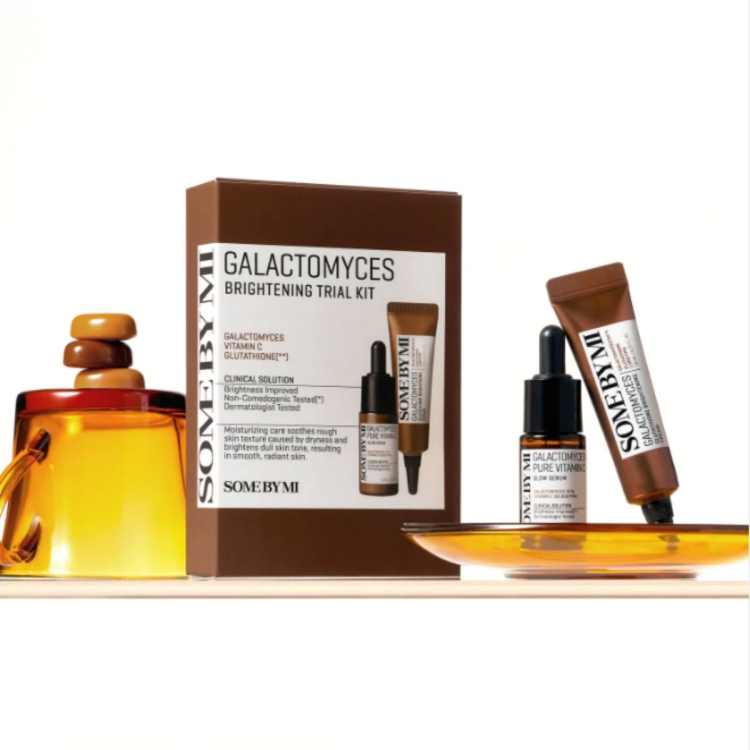 some by mi galactomyces brightening trial kit بكج لنضاره البشره وتفتيحها 