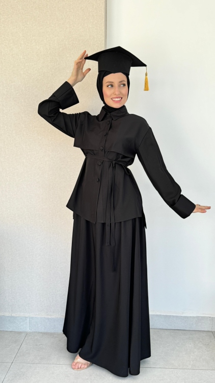 طقم سلورا لون اسود